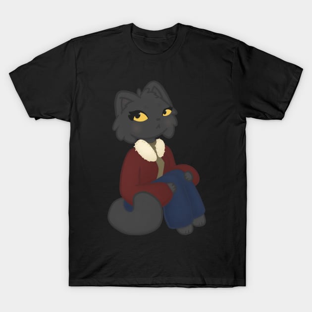 Cat lady T-Shirt by IcyBubblegum